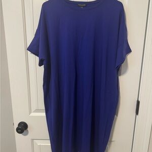 Eileen Fisher Blue Midi Dress